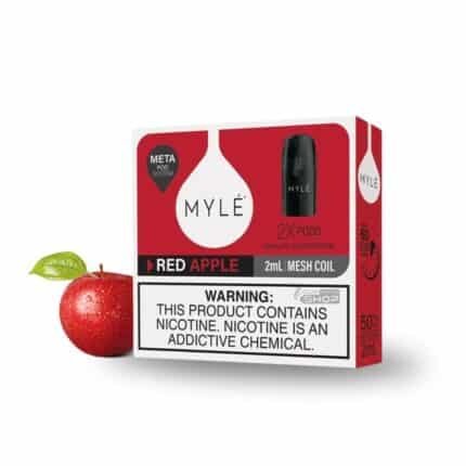 Red Apple Myle V5 Pods