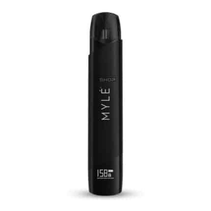 jet black color of myle v5 kit