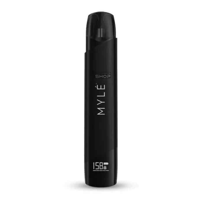 jet black color of myle v5 kit