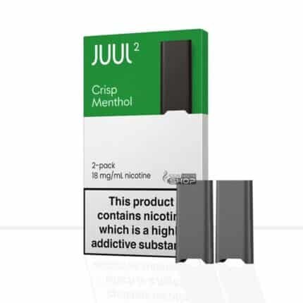 crisp menthol juul 2 pods